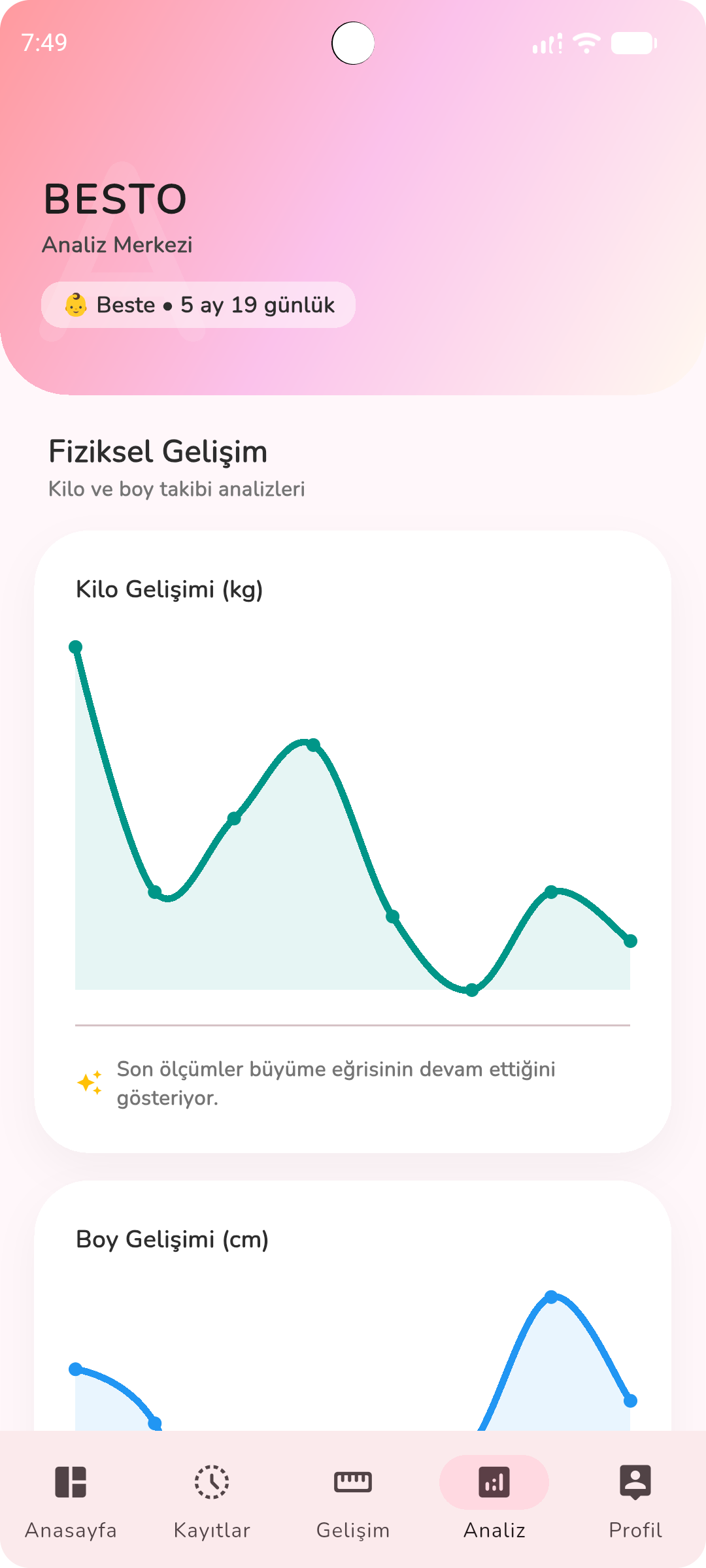 BESTO - Bebek Takip Asistanı ekran görüntüsü